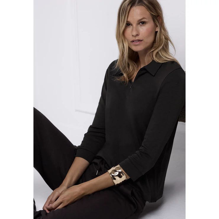 Ing - LTD QR basic polo shirt w.zipp 2511 WS02