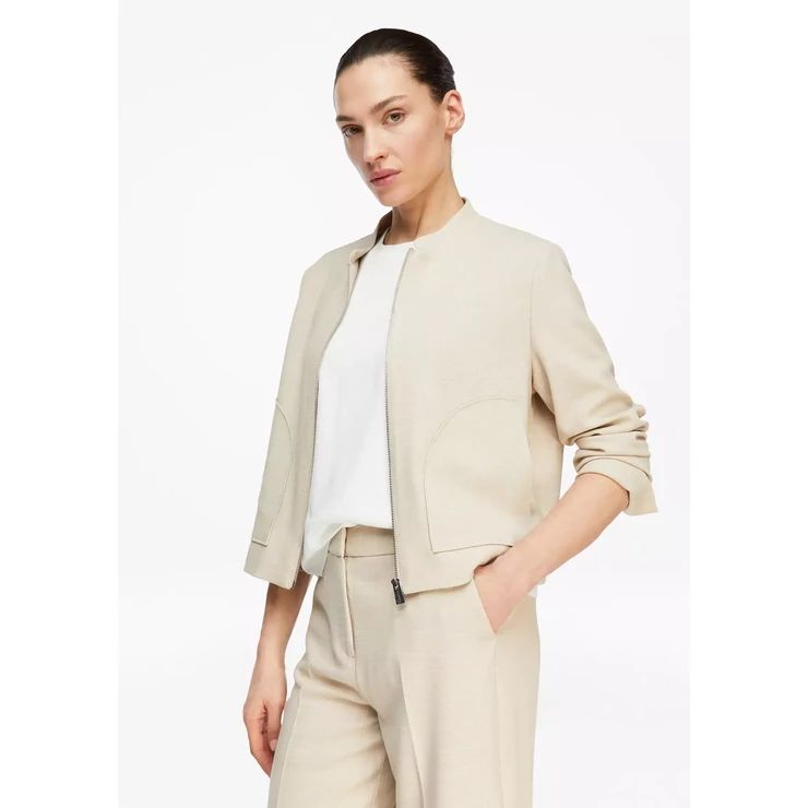 Dzseki - Structured jacket with patch pockets 2602