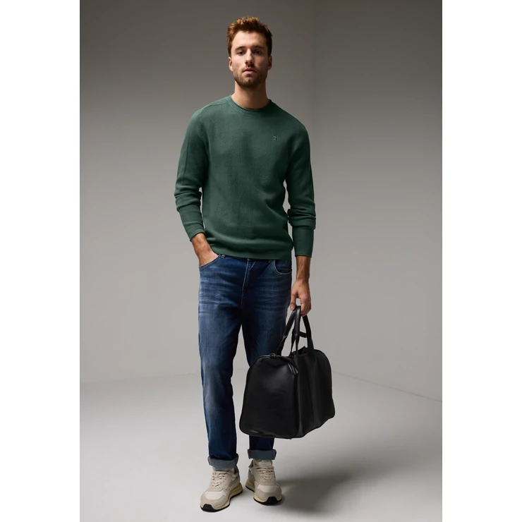 Pulóver - Crewneck pullover with fine st 2602