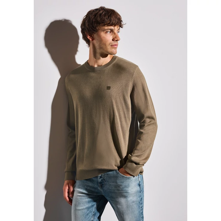 Pulóver - LOS Basic knitted crewneck 2508