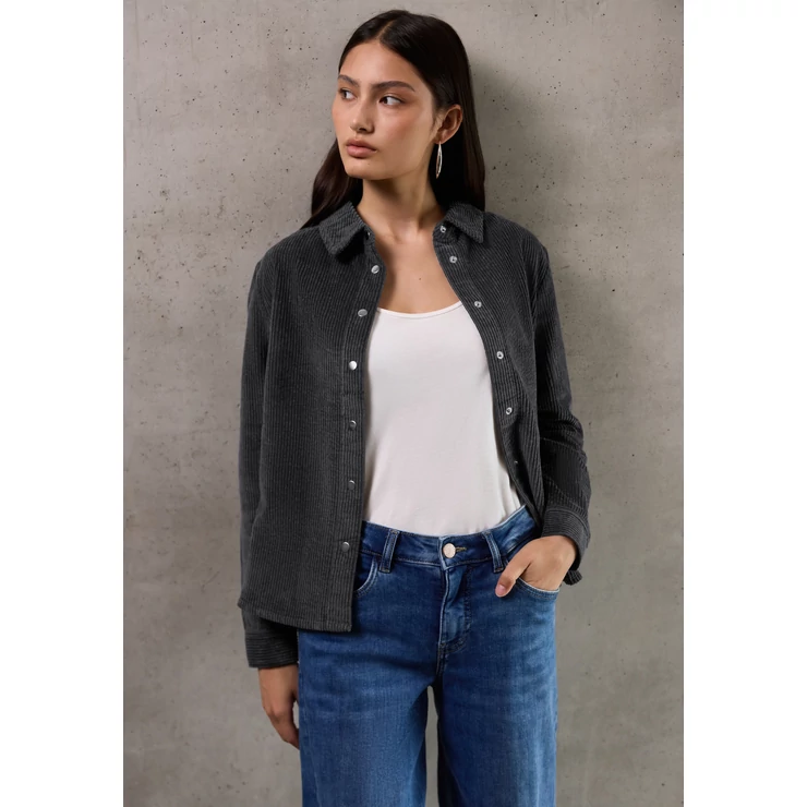 Blúz-Ing - LTD QR Corduroy shirtcollar bl 2508 WS02