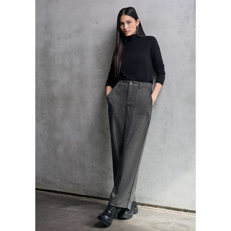 Nadrág - Studio_Straight Leg Melange Pi 2509