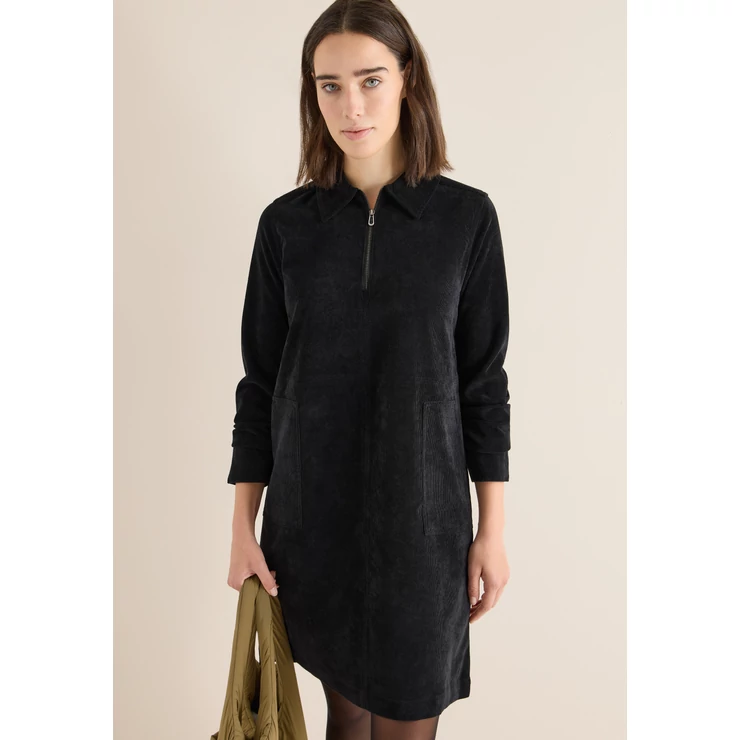 OTLT Ruha - Solid Zipper Corduroy Dress 2511 WS02