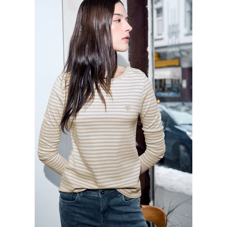 Póló - LTD QR_Studio_striped shirt w. 2602