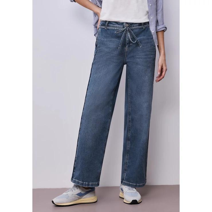 Nadrág - Style Emee Wide Leg,hw,mid blu 2603