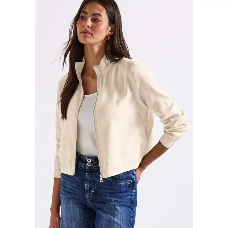 Blézer és dzseki indoor - P_Zip Jacket Melange Dessin 2506