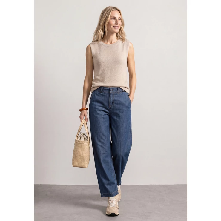 Nadrág - Style Emee Wide Leg,hw,dark bl - 2607