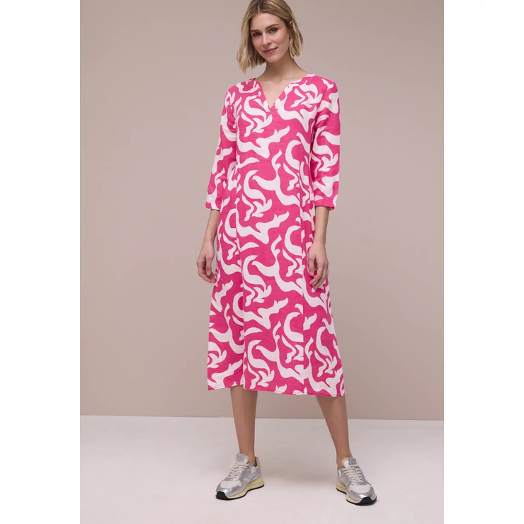 Ruha - SOL_Midi Volant Dress_AOP - 2604