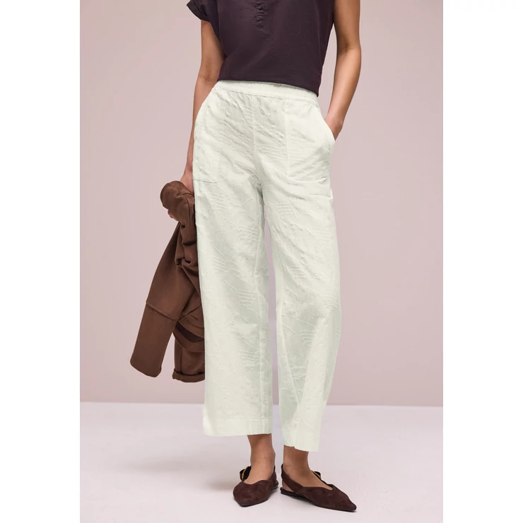 Nadrág - Wide Leg Embroidery Jacquard H - 2605