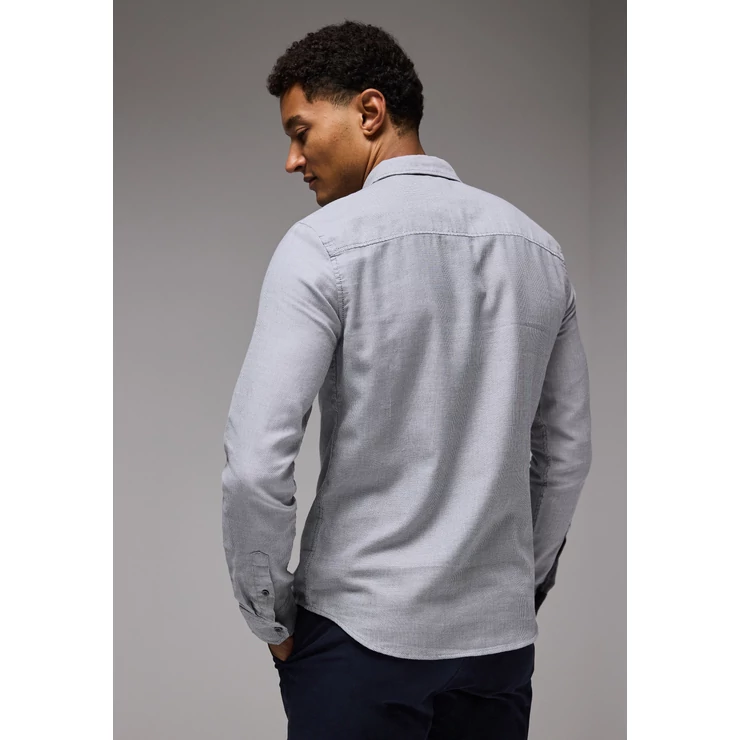 2tone structure slim fit shirt 2409 2409