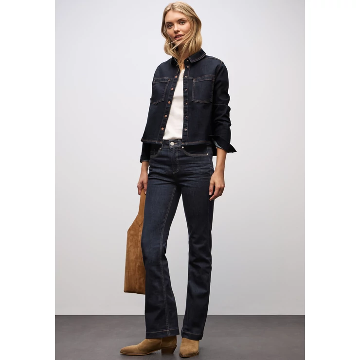 Nadrág - QR Style Bootcut,hw,rinsed 2510 WS02