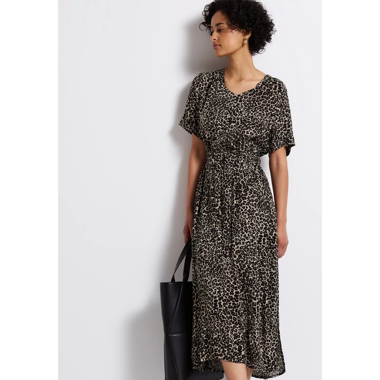 Ruha - Maxi Viscose Shirt Dress_AOP 2505