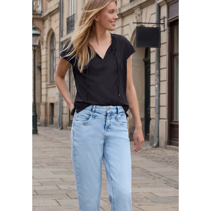 Blúz-Ing - Shirtblouse w string detail UN - 2605