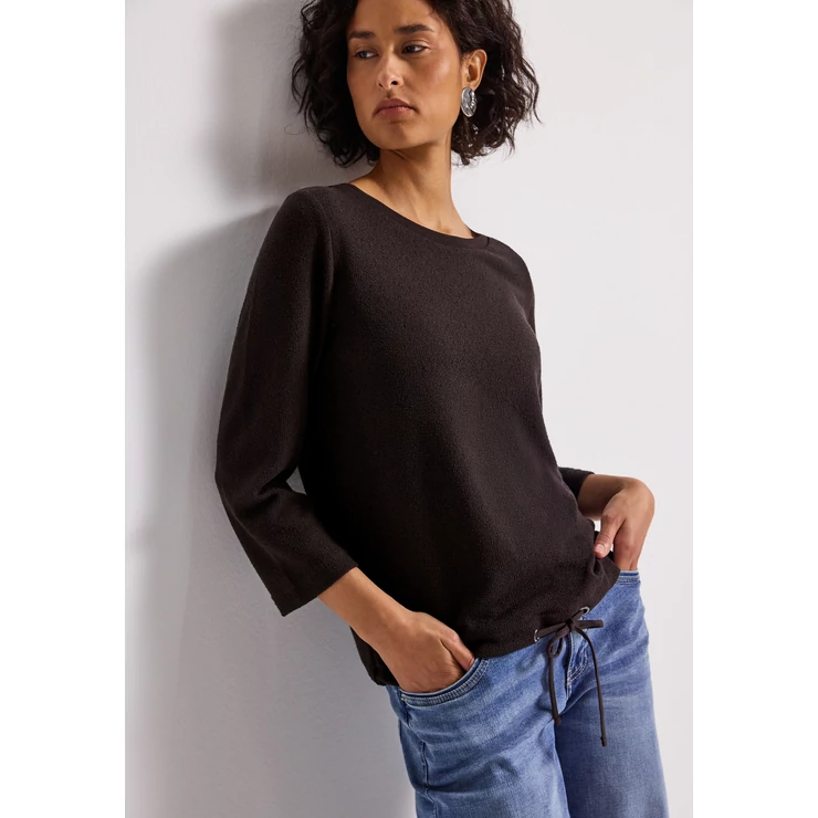 OTLT Ing - knit look shirt w.rib collar 2508 WS02