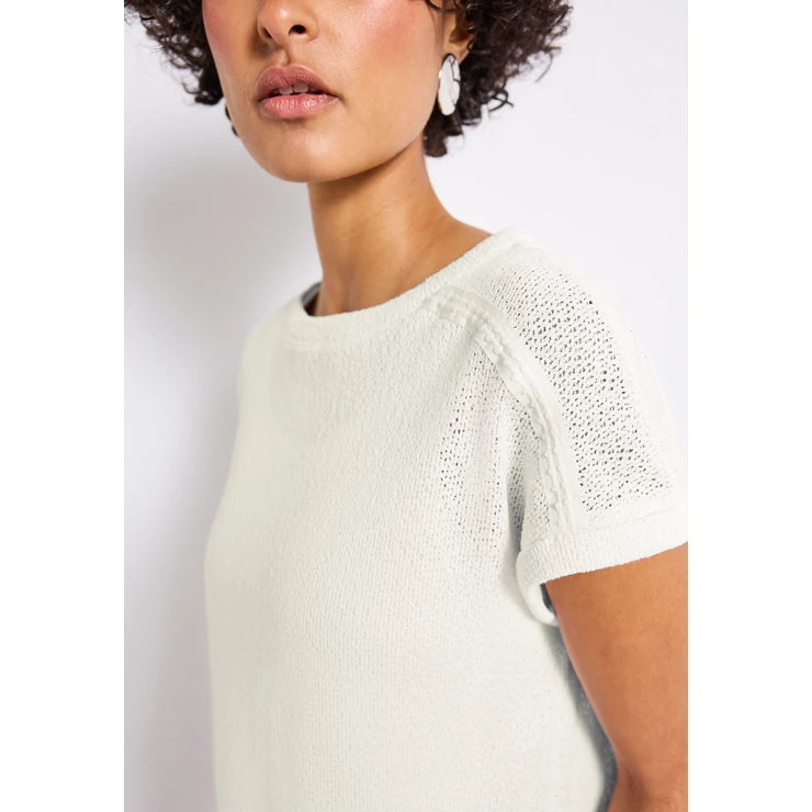 Ing - summer knit look shirt 2507