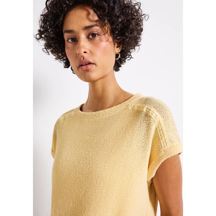 Ing - summer knit look shirt 2507