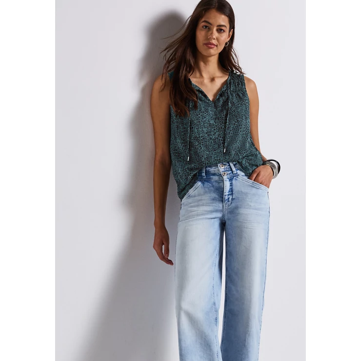 Blúz - Chiffon blousetop w gathering 2507