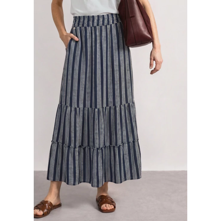 Szoknya - Maxi Volant skirt stripe_AOP - 2607