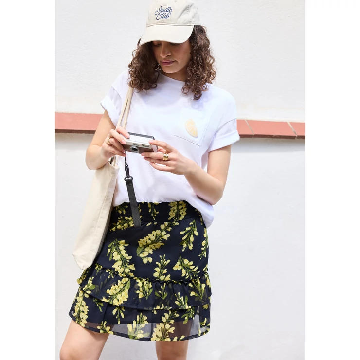 Szoknya - chiffon Skirt_print - 2606