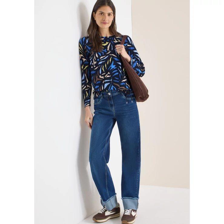 Ing - TOS Multi AOP Boatneck 2601