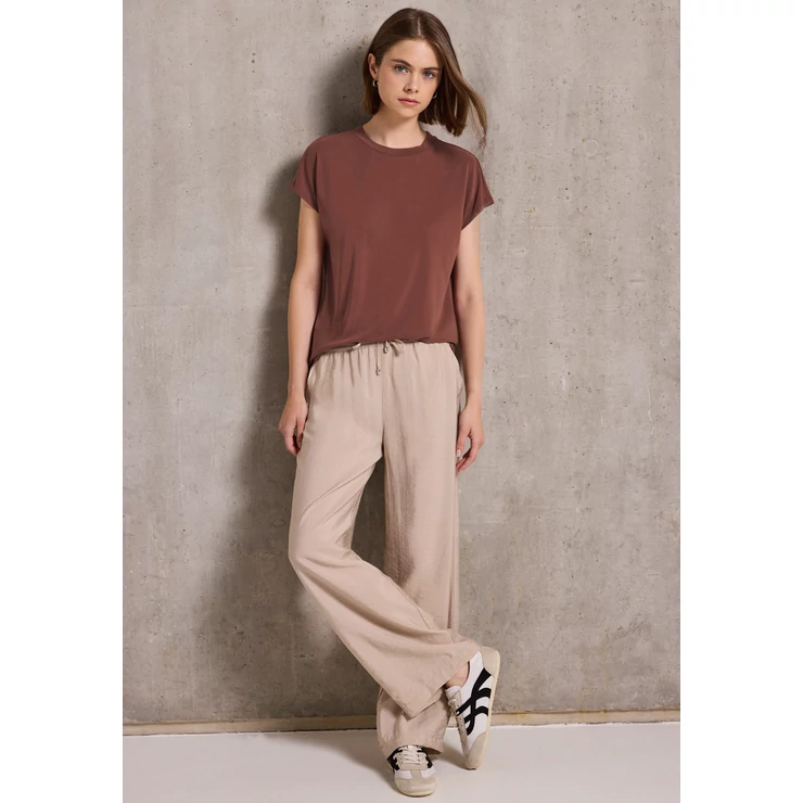 Póló - silk look basic shirt 2506