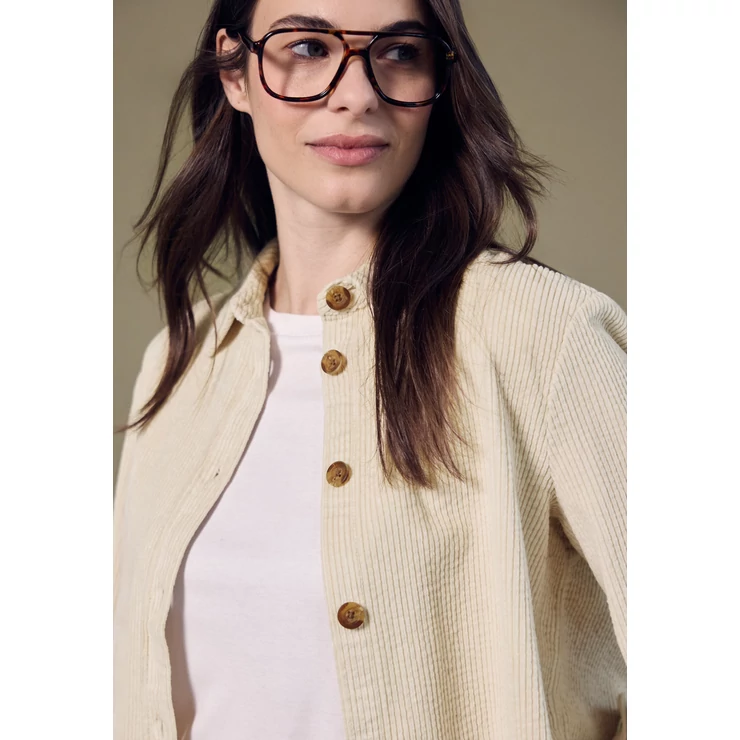 Blúz-Ing - LTD QR Corduroy shirtcollar bl 2510 WS02