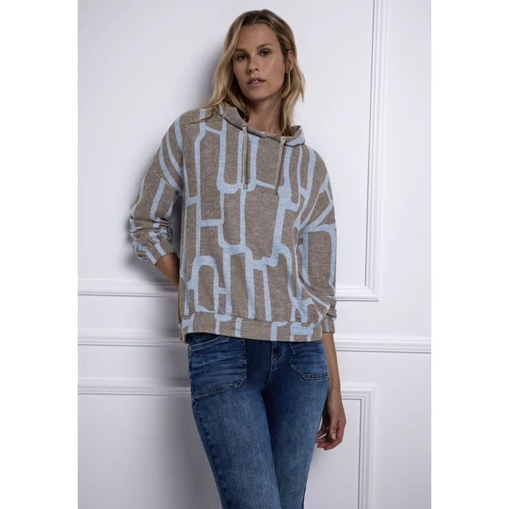 OTLT Ing - LTD QR cosy printed hoody 2512