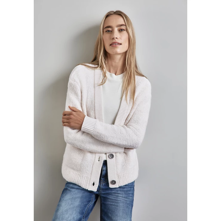 Kardigán - cosy bouclé_cardigan 2410