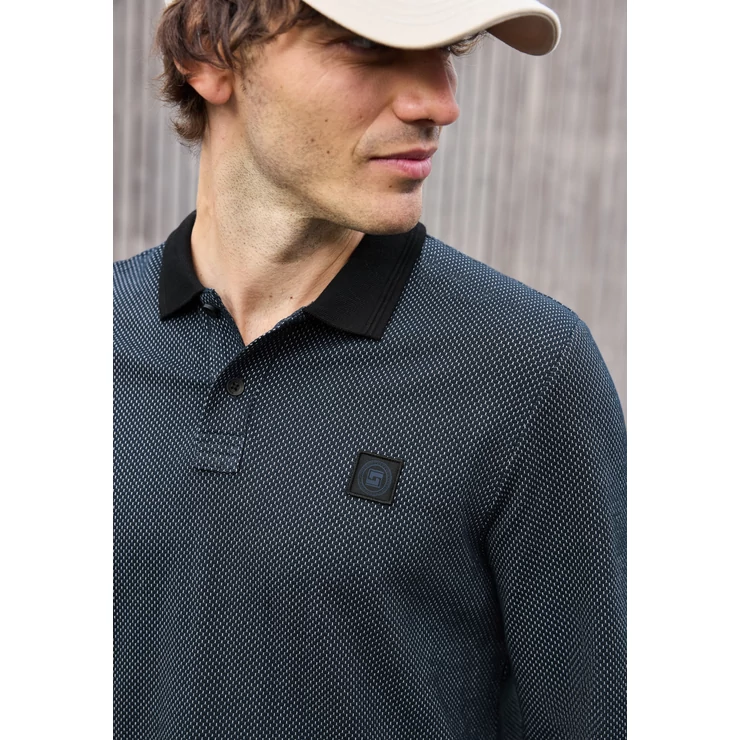 Póló - structured polo w. longsleeve 2510