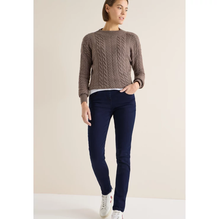 Nadrág - Style Vicky Blue Black Elastic 2512