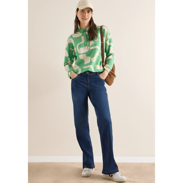 Ing - TOS Big AOP Funnel Neck 2512