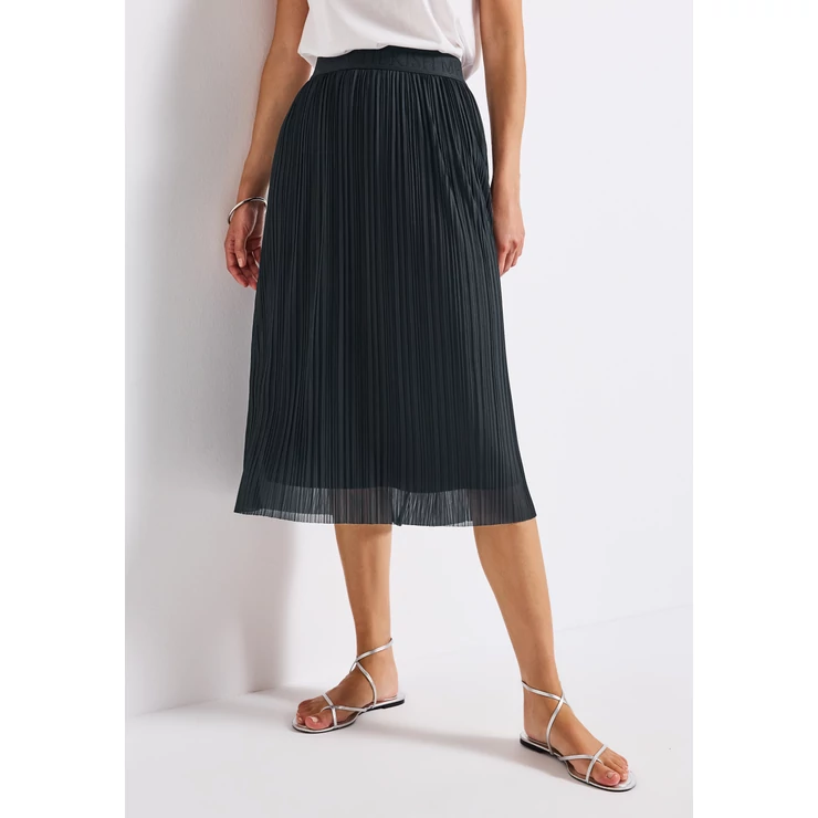Szoknya - Midi skirt Mesh Plissée_solid 2506