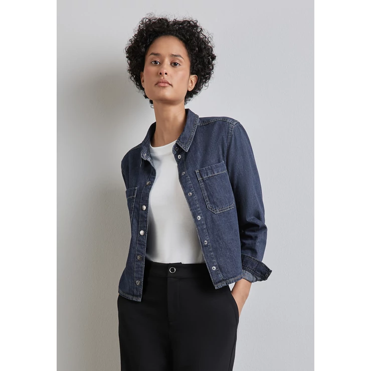 Blúz - Denim-Blouse,dark blue 2409