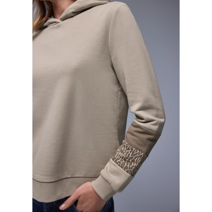 Pulóver - Sweat Hoody w. Insert Details 2601