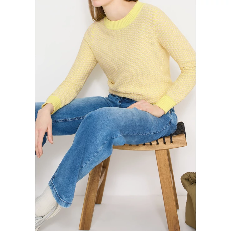 Pulóver - Round neck two tone 2601