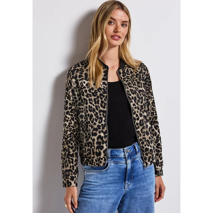 Blézer és dzseki indoor - P_LTD QR Blouson Leo-AOP Summe 2505