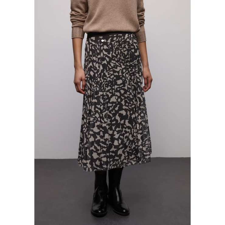 Szoknya - Mesh Plissée Skirt_print 2512