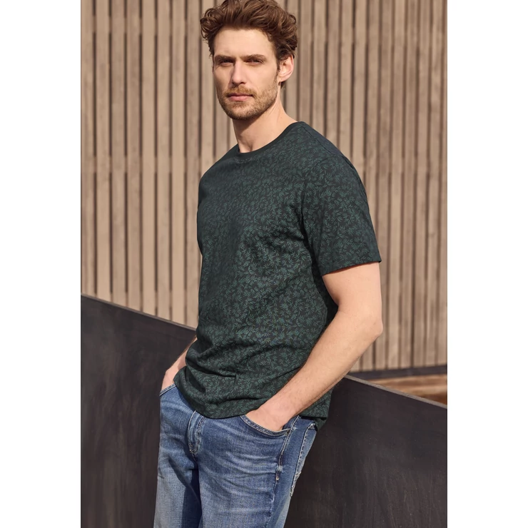 Póló - Allover printed T-Shirt - 2604