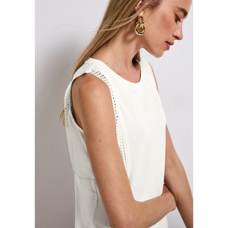 OTLT Ing - jersey top w.crochet tape - 2506