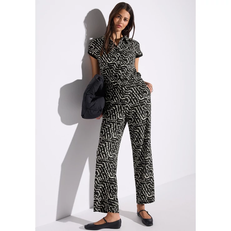 OTLT Nadrág - Jumpsuit crincle crash Print L - 2504