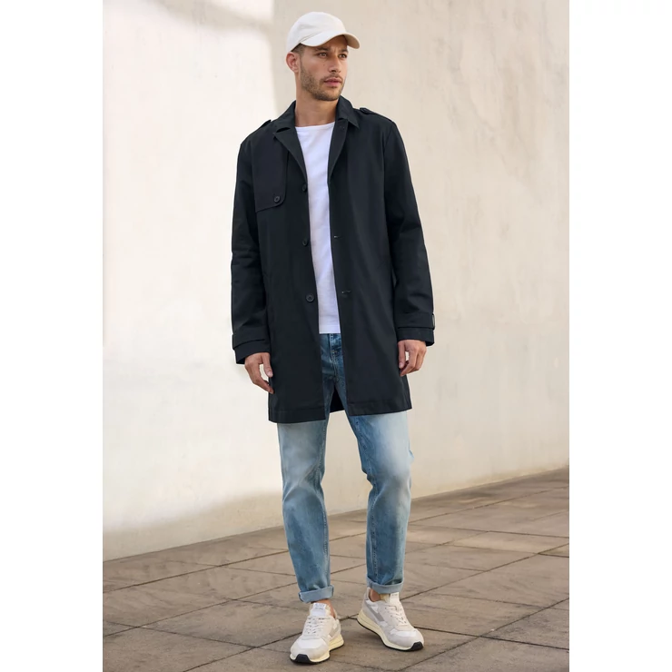 Kabát - cotton twill trenchcoat - 2503