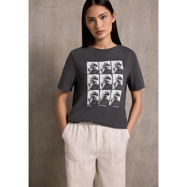 OTLT Póló - washed shirt w.photoprint - 2506