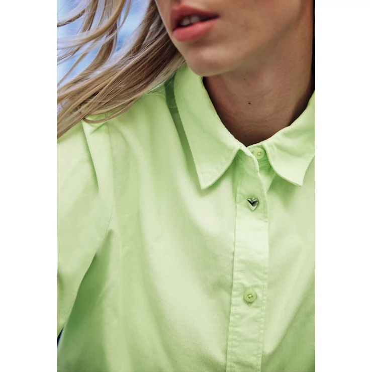 Blúz-Ing - LTD QR Corduroy Shirtcollar bl - 25HW