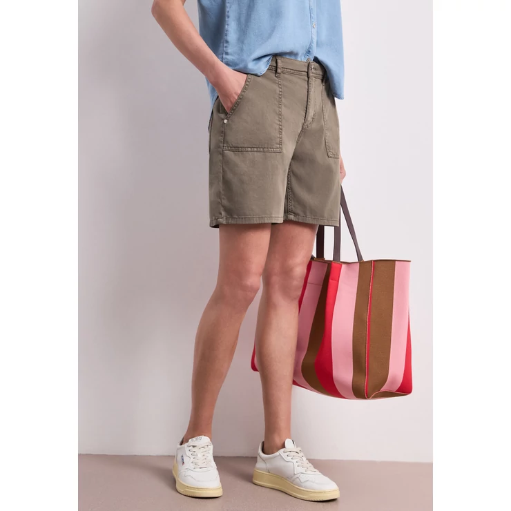 Nadrág - QR Style Shorts,hw,brown washe - 26FS