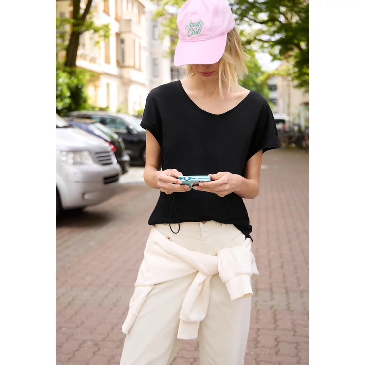 Póló - v-neck jersey slub shirt - 2605