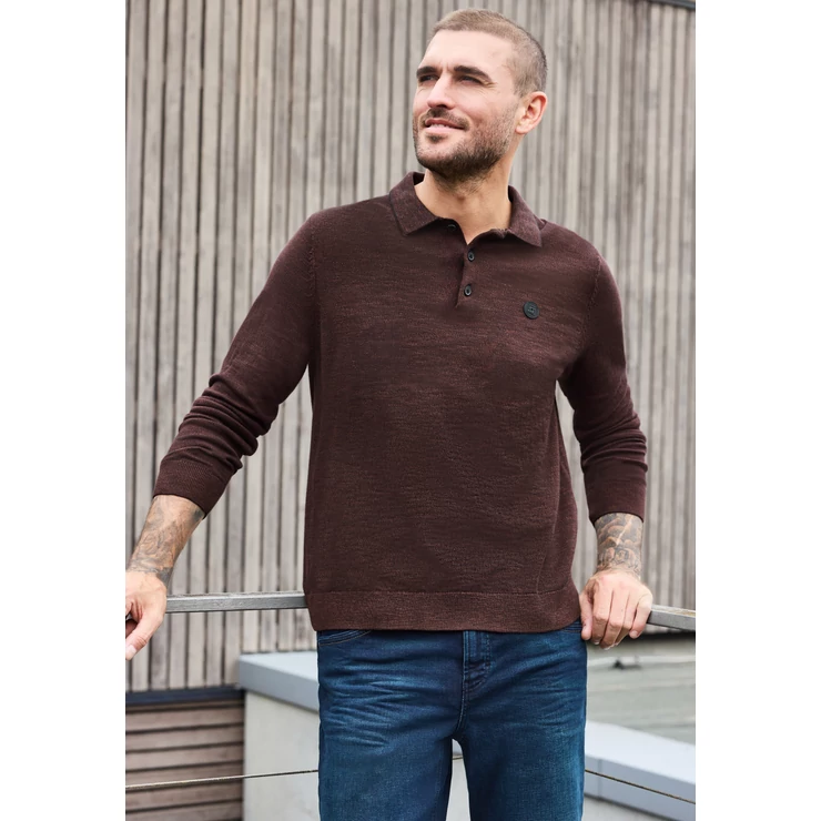 Pulóver - Knitted longsleeve mouline pol - 2608