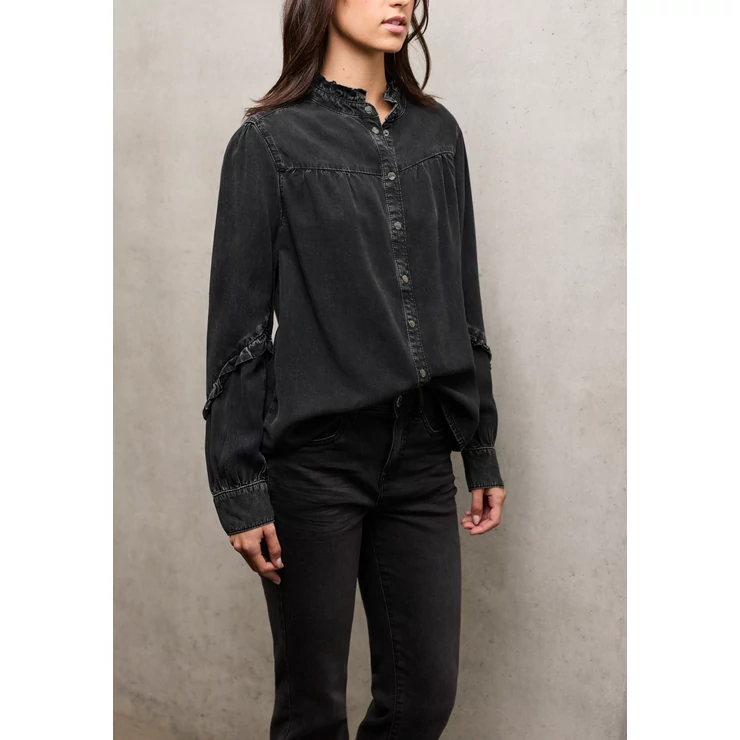 Blúz-Ing - Studio Style,Blouse ruffles,bl 2508 WS02