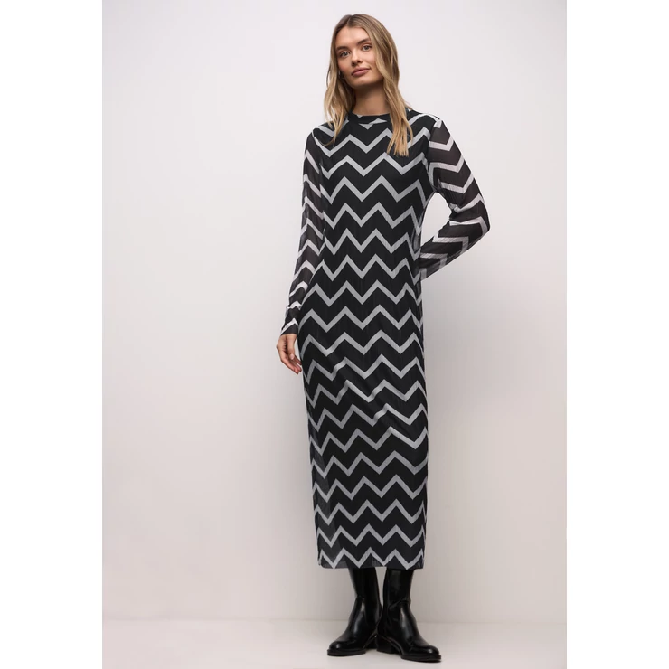 OTLT Ruha - Mesh Plissee Dress AOP 2511 WS02