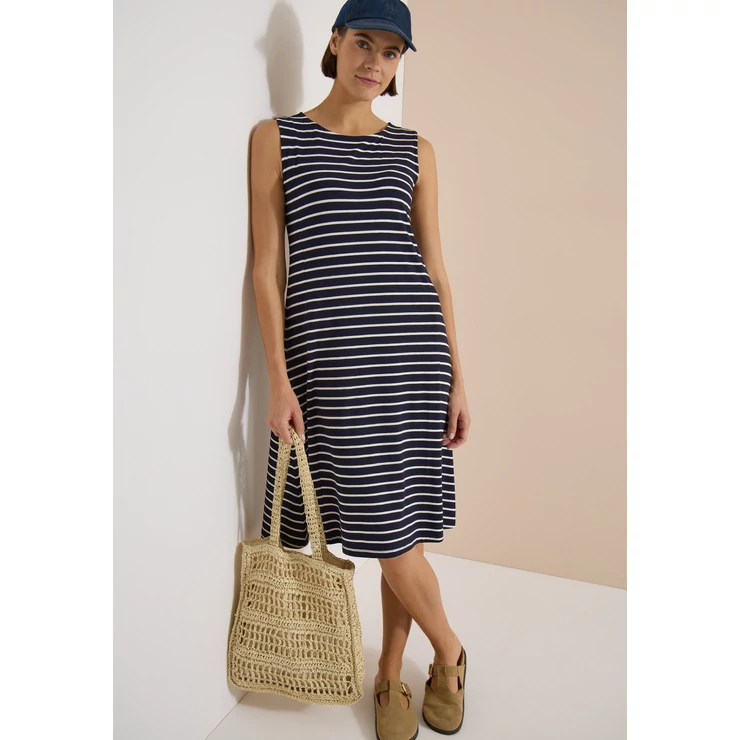 Ruha - Jersey Sleeveless Stripe Dress - 2607