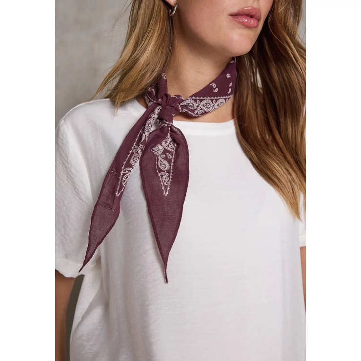 Kieg.ruházat - Printed Cotton Diamond Bandana 2507